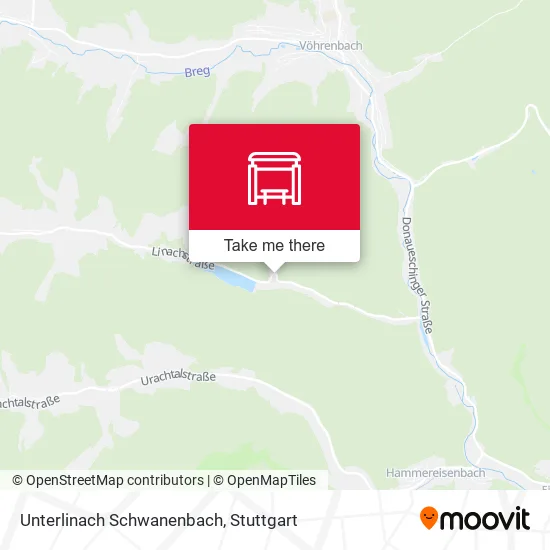 Карта Unterlinach Schwanenbach