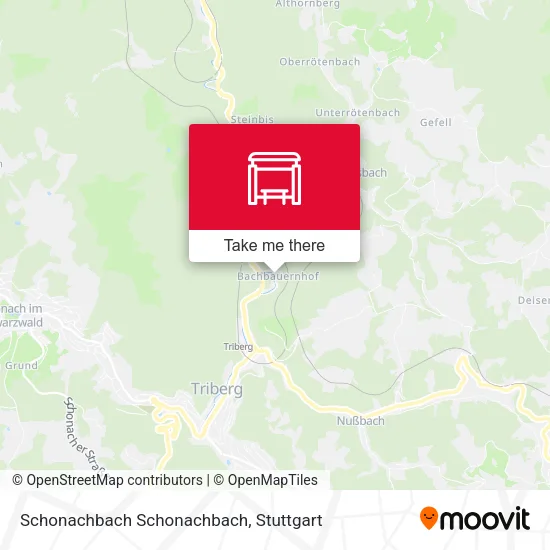 Карта Schonachbach Schonachbach