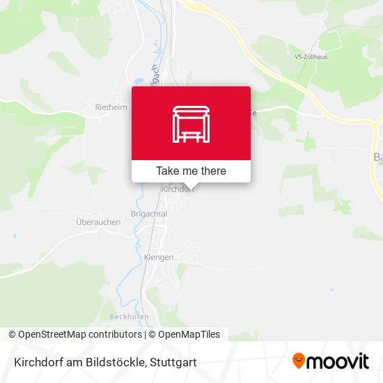 Карта Kirchdorf am Bildstöckle