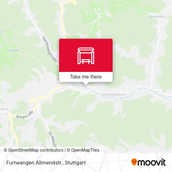 Карта Furtwangen Allmendstr.