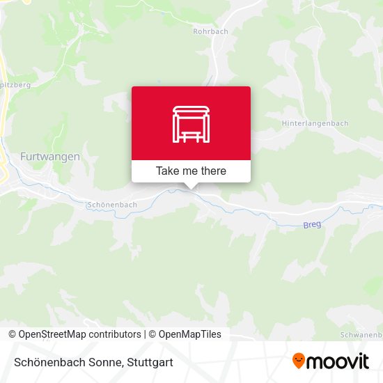 Schönenbach Sonne map