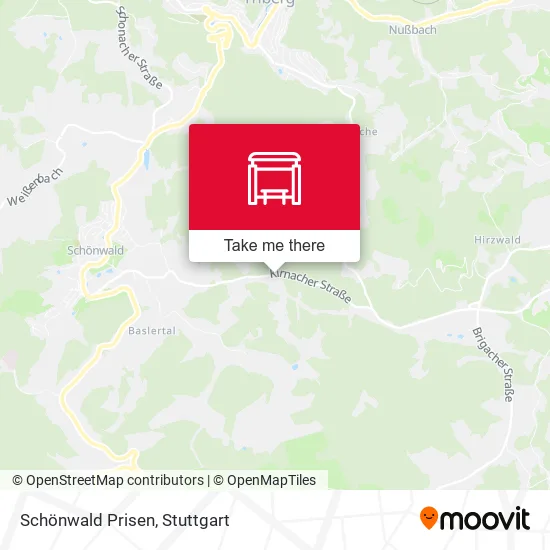 Карта Schönwald Prisen