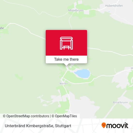 Unterbränd Kirnbergstraße map