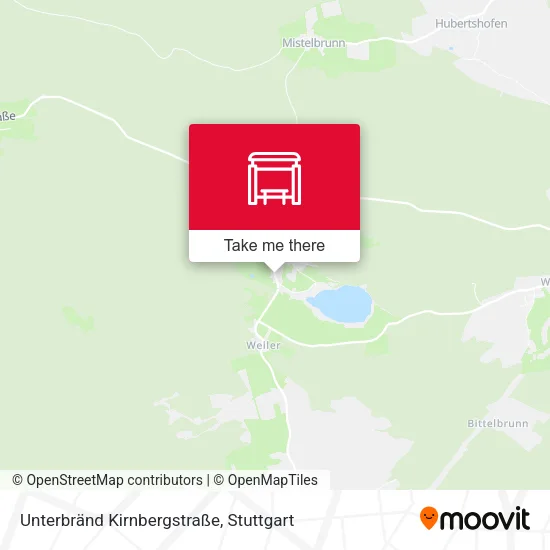 Карта Unterbränd Kirnbergstraße