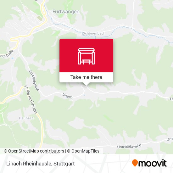 Linach Rheinhäusle map