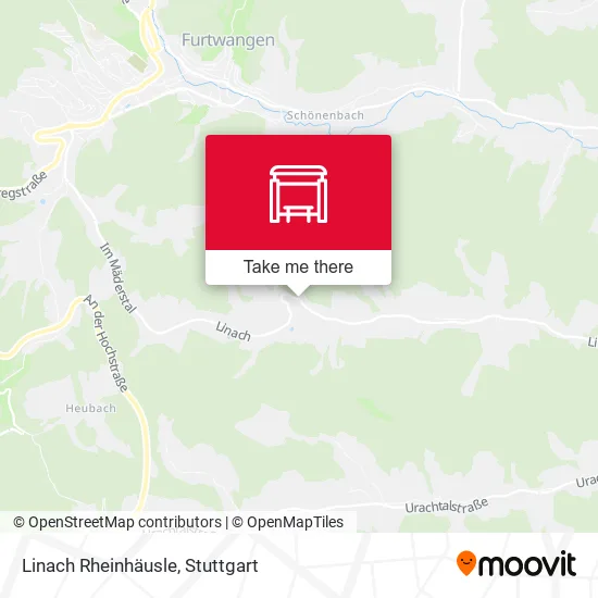 Карта Linach Rheinhäusle