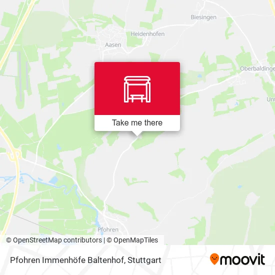 Карта Pfohren Immenhöfe Baltenhof