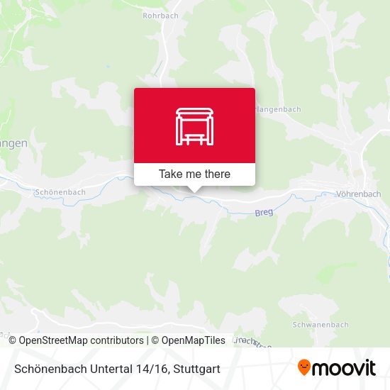 Schönenbach Untertal 14/16 map
