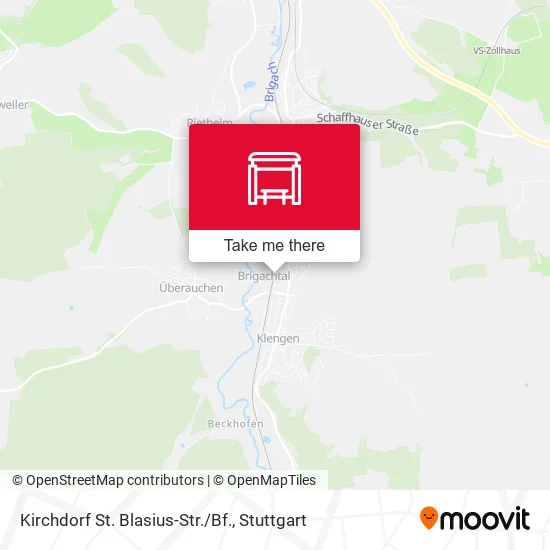 Карта Kirchdorf St. Blasius-Str./Bf.