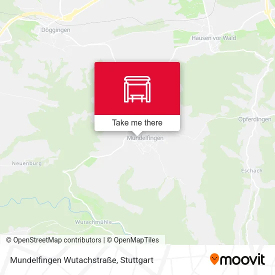 Карта Mundelfingen Wutachstraße