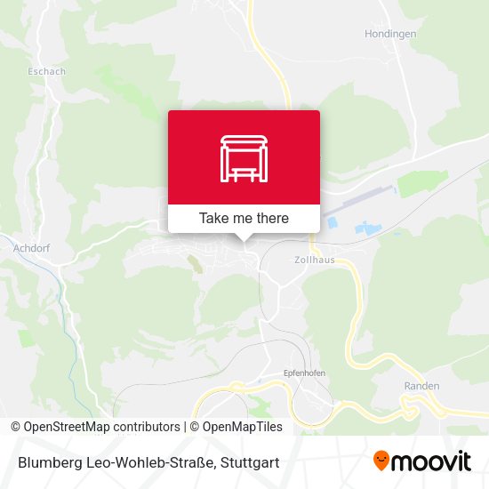 Blumberg Leo-Wohleb-Straße map