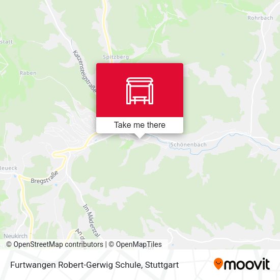 Furtwangen Robert-Gerwig Schule map