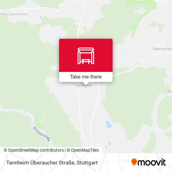 Tannheim Überaucher Straße map