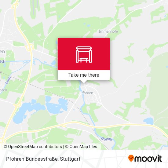 Pfohren Bundesstraße map