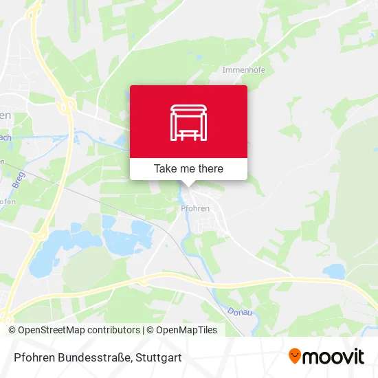 Карта Pfohren Bundesstraße