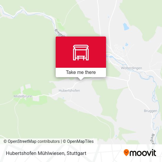 Hubertshofen Mühlwiesen map