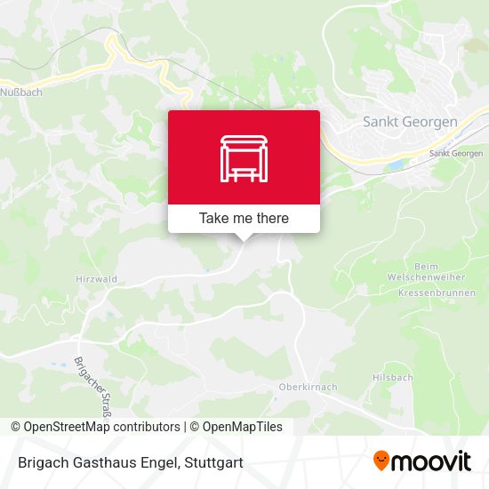 Brigach Gasthaus Engel map