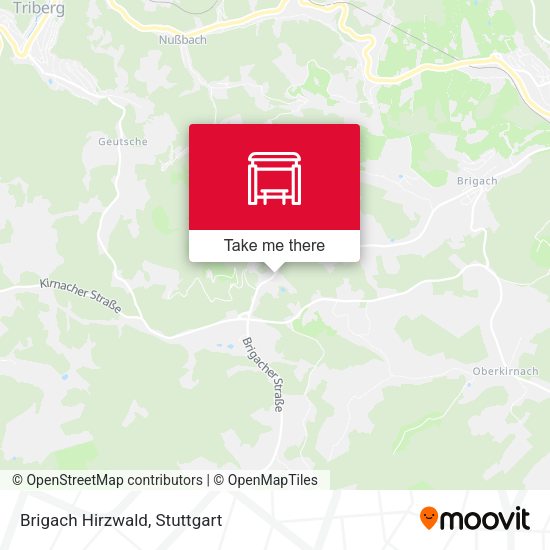 Карта Brigach Hirzwald