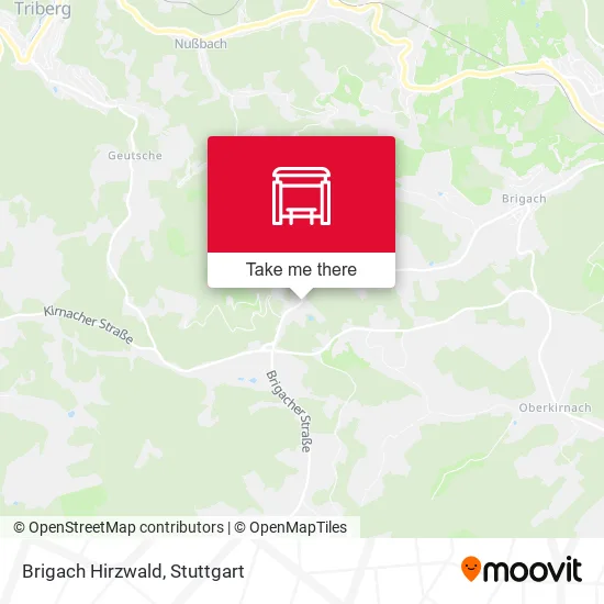 Карта Brigach Hirzwald
