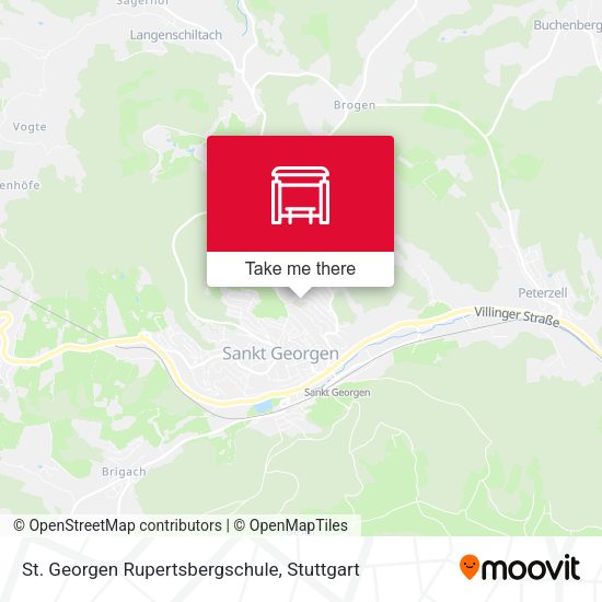 Карта St. Georgen Rupertsbergschule