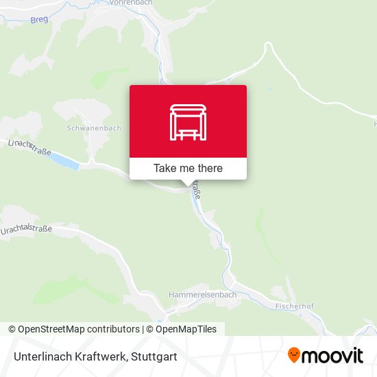 Карта Unterlinach Kraftwerk