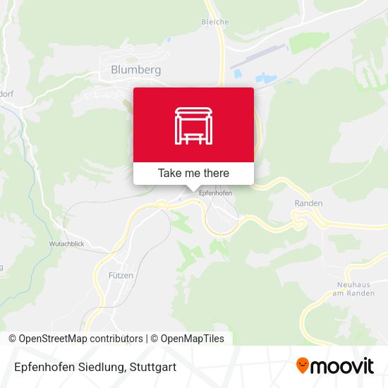 Карта Epfenhofen Siedlung