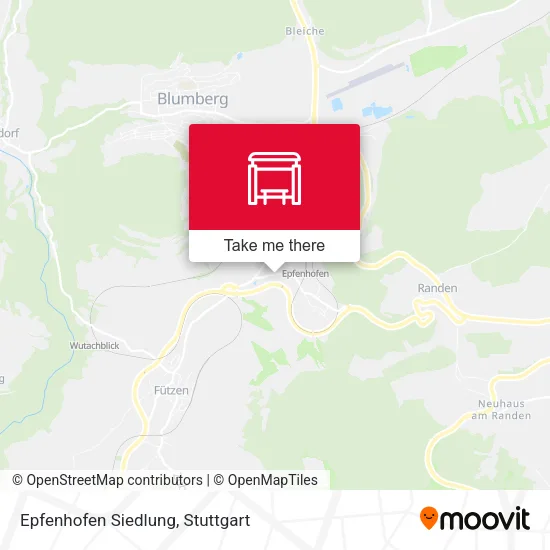 Карта Epfenhofen Siedlung