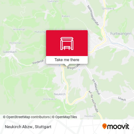 Карта Neukirch Abzw.
