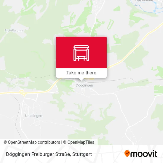 Карта Döggingen Freiburger Straße