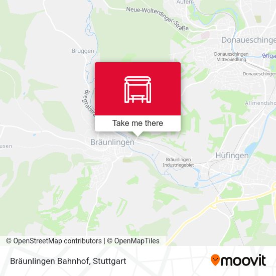Bräunlingen Bahnhof map