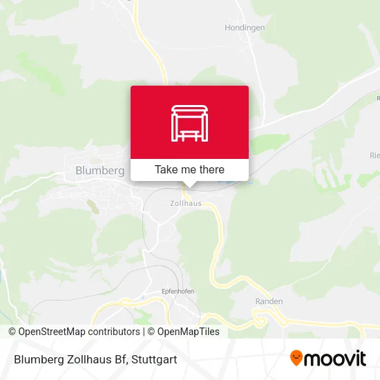 Карта Blumberg Zollhaus Bf