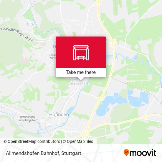 Allmendshofen Bahnhof map