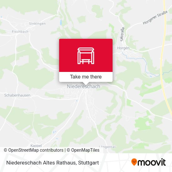 Карта Niedereschach Altes Rathaus