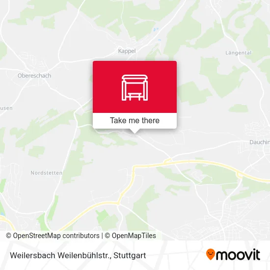 Карта Weilersbach Weilenbühlstr.