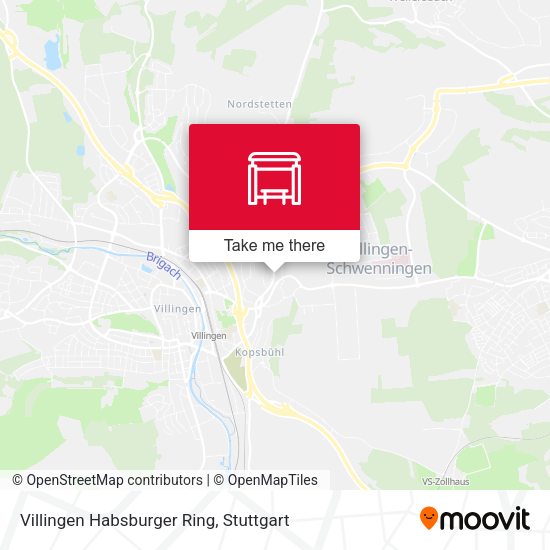 Карта Villingen Habsburger Ring