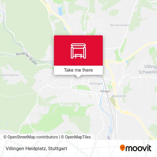 Карта Villingen Heidplatz