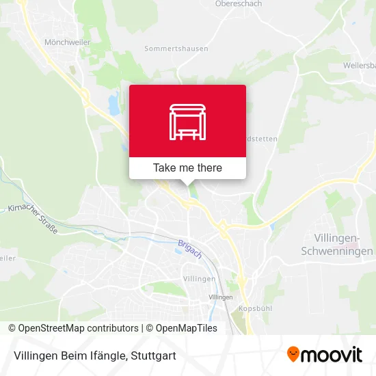 Карта Villingen Beim Ifängle