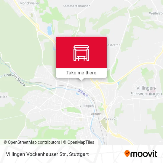 Карта Villingen Vockenhauser Str.