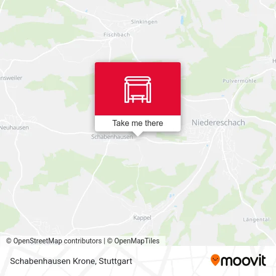 Карта Schabenhausen Krone