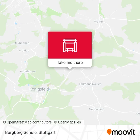 Карта Burgberg Schule