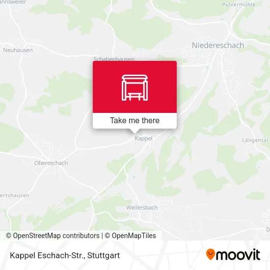 Карта Kappel Eschach-Str.