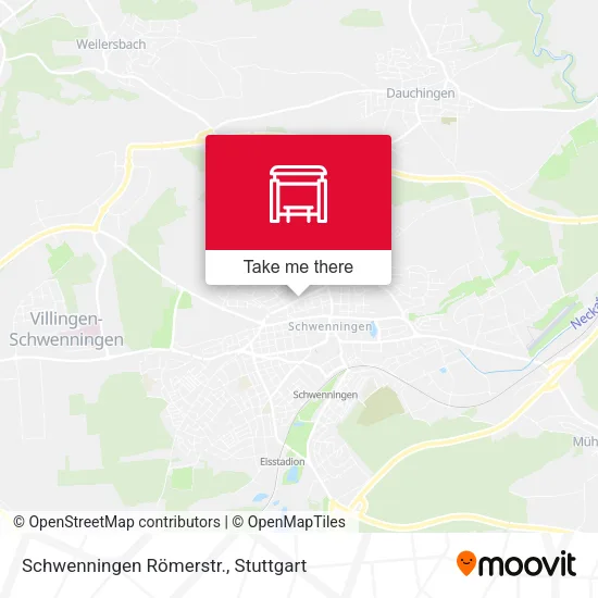 Карта Schwenningen Römerstr.