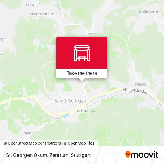 Карта St. Georgen Ökum. Zentrum