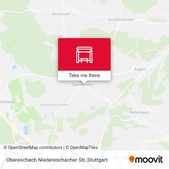 Карта Obereschach Niedereschacher Str