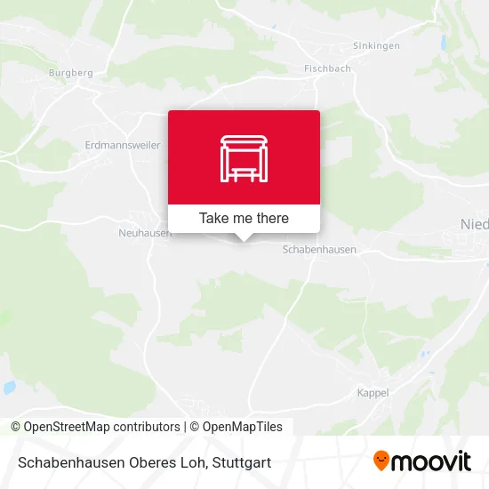 Карта Schabenhausen Oberes Loh