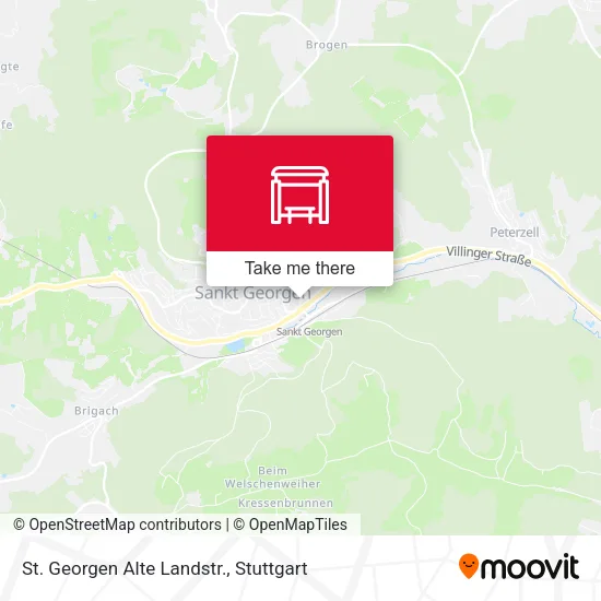 Карта St. Georgen Alte Landstr.
