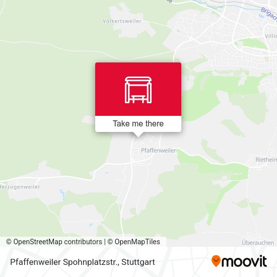Карта Pfaffenweiler Spohnplatzstr.