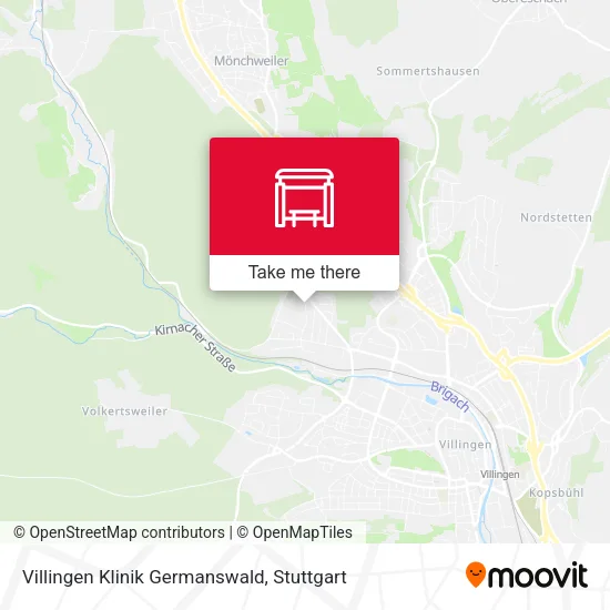 Карта Villingen Klinik Germanswald