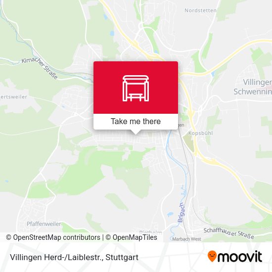 Villingen Herd-/Laiblestr. map