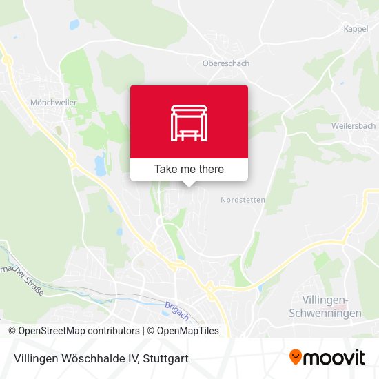 Villingen Wöschhalde IV map